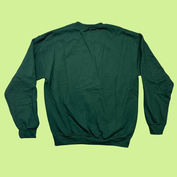 Inner Thoughts Dark Green Merry & Bright Christmas Crewneck Sweatshirt - Picture 2 of 3